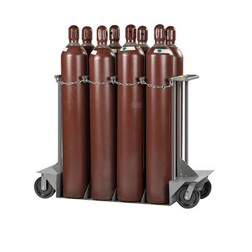 Тележка для 8 газовых баллонов 40 л.